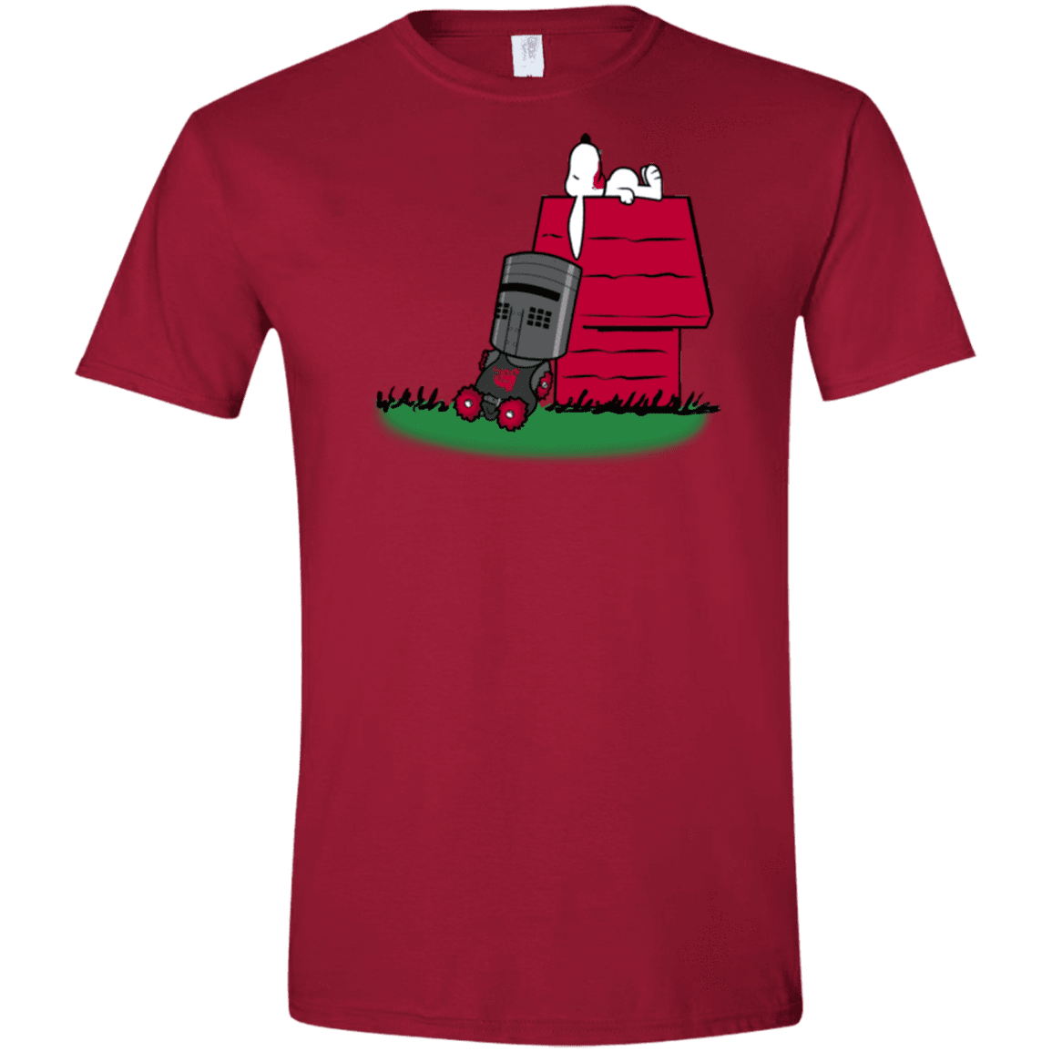 T-Shirts Cardinal Red / S SNOOPYTHON Men's Semi-Fitted Softstyle