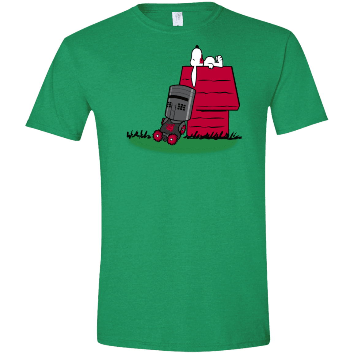 T-Shirts Heather Irish Green / S SNOOPYTHON Men's Semi-Fitted Softstyle
