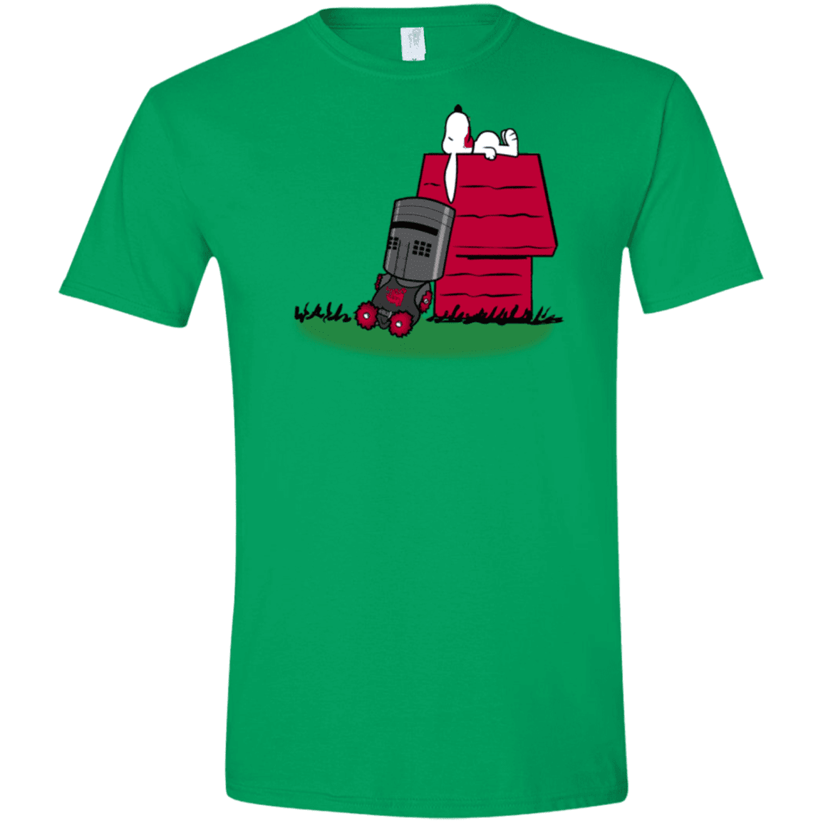 T-Shirts Irish Green / S SNOOPYTHON Men's Semi-Fitted Softstyle