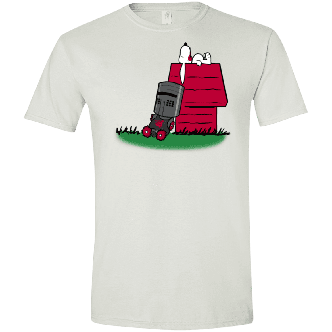 T-Shirts White / X-Small SNOOPYTHON Men's Semi-Fitted Softstyle