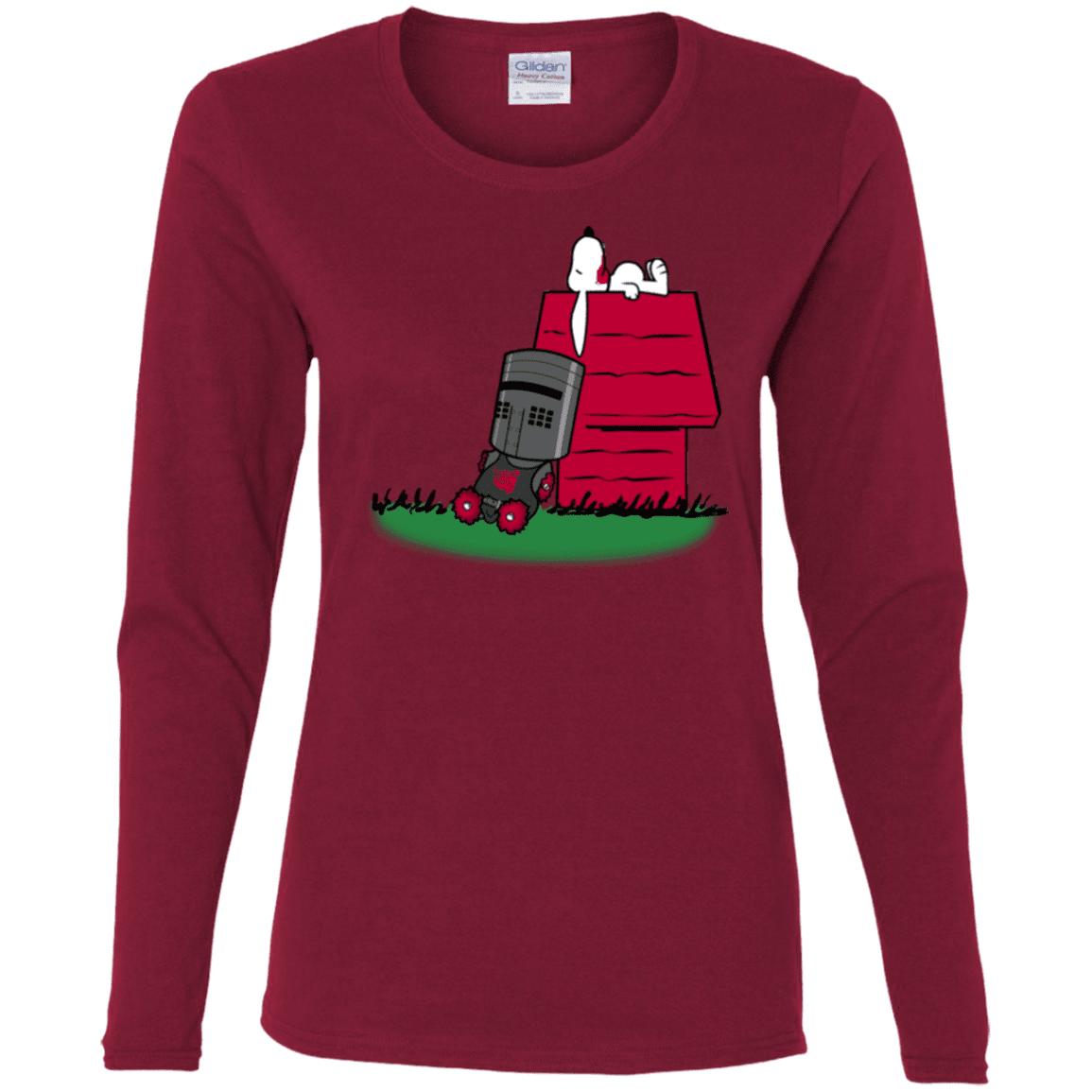 T-Shirts Cardinal / S SNOOPYTHON Women's Long Sleeve T-Shirt