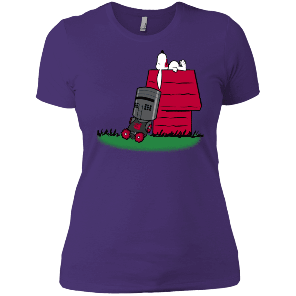 T-Shirts Purple Rush/ / X-Small SNOOPYTHON Women's Premium T-Shirt