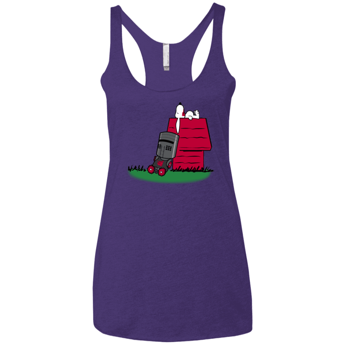 T-Shirts Purple Rush / X-Small SNOOPYTHON Women's Triblend Racerback Tank