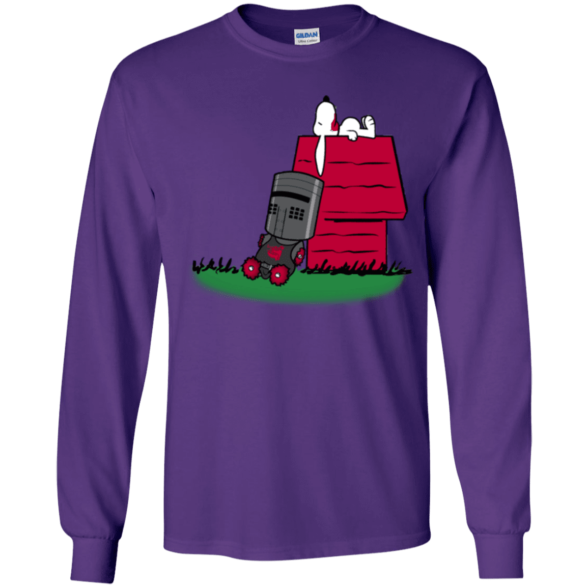 T-Shirts Purple / YS SNOOPYTHON Youth Long Sleeve T-Shirt