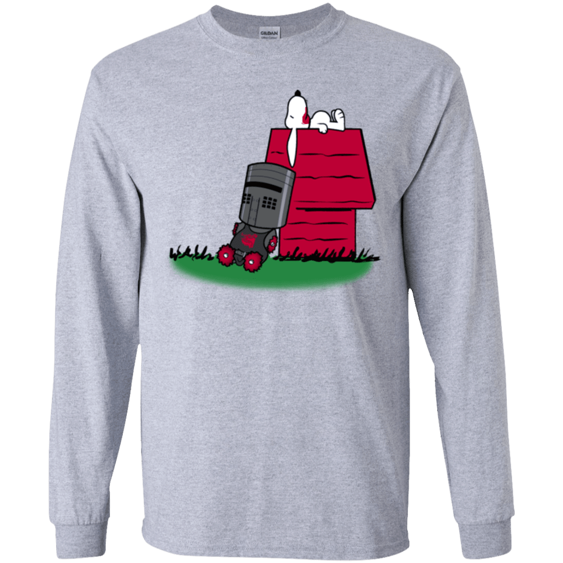 T-Shirts Sport Grey / YS SNOOPYTHON Youth Long Sleeve T-Shirt