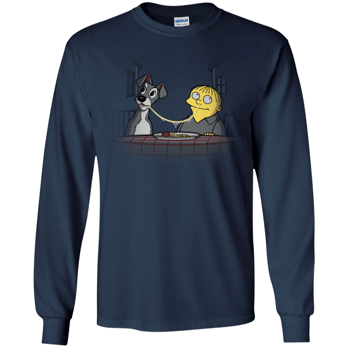 T-Shirts Navy / S Snotghetti Men's Long Sleeve T-Shirt