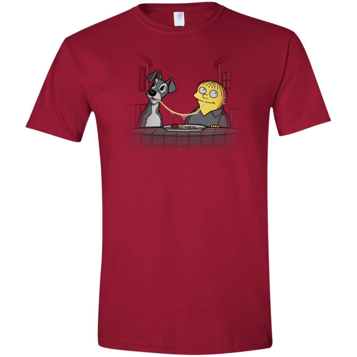 T-Shirts Cardinal Red / S Snotghetti Men's Semi-Fitted Softstyle