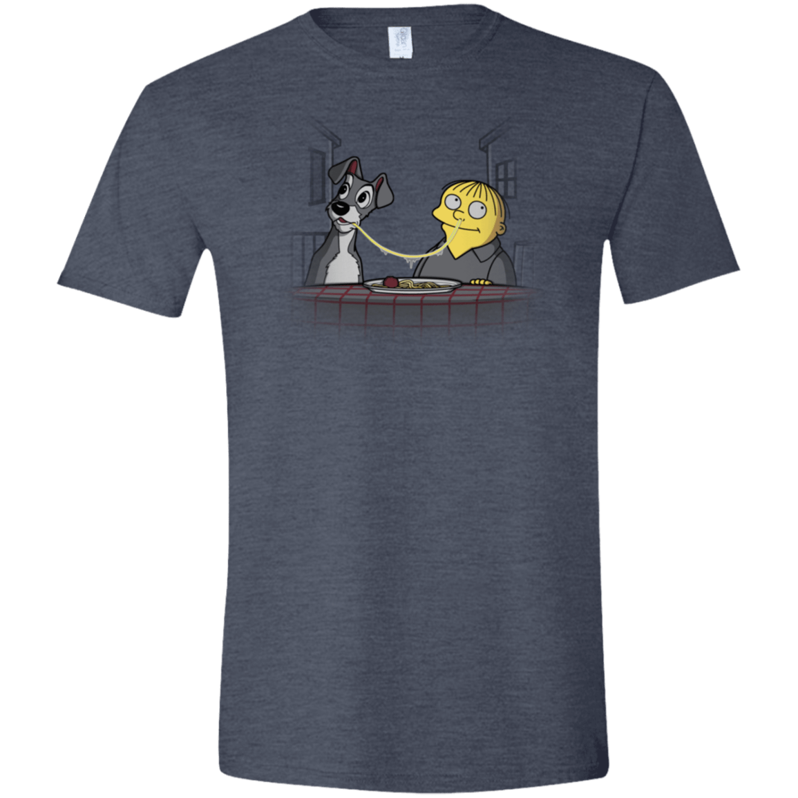 T-Shirts Heather Navy / S Snotghetti Men's Semi-Fitted Softstyle