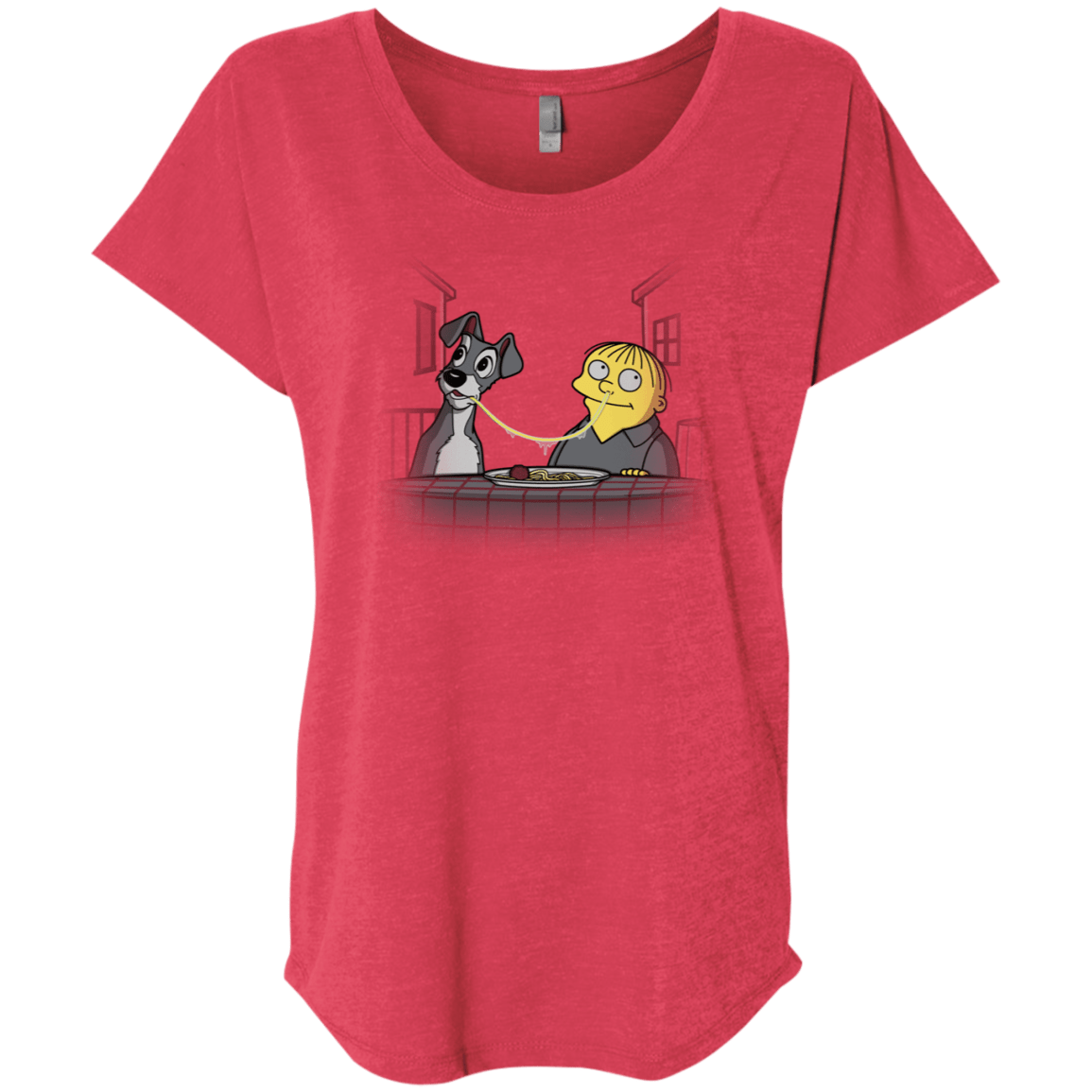 T-Shirts Vintage Red / X-Small Snotghetti Triblend Dolman Sleeve