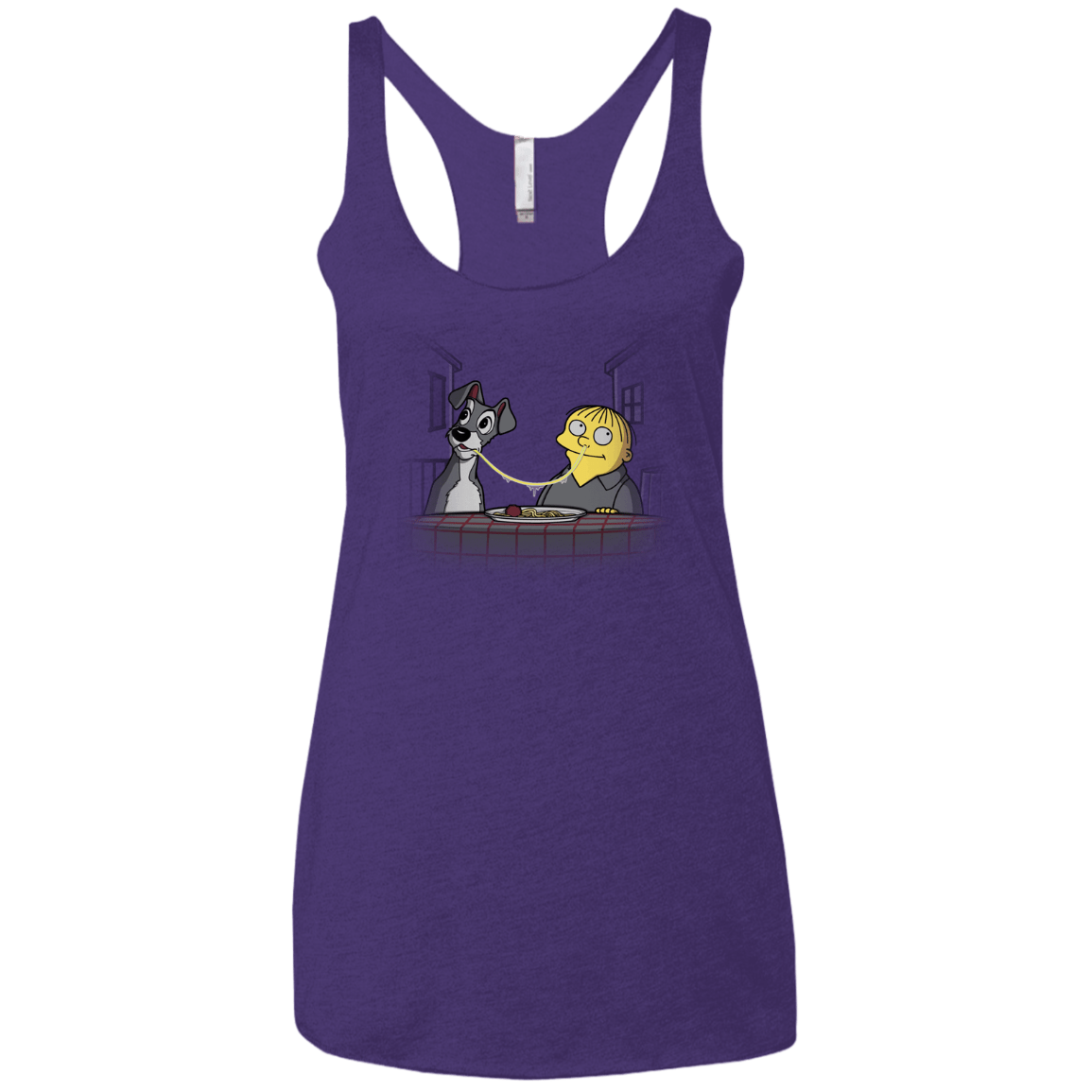 T-Shirts Purple Rush / X-Small Snotghetti Women's Triblend Racerback Tank