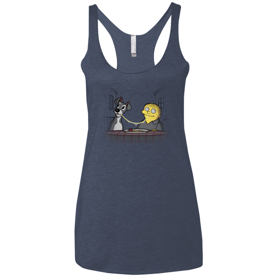 T-Shirts Vintage Navy / X-Small Snotghetti Women's Triblend Racerback Tank
