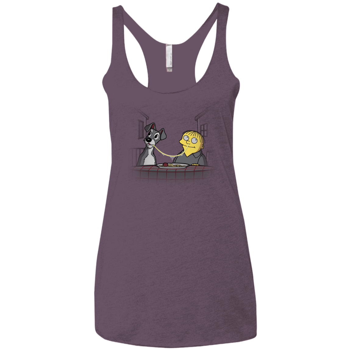 T-Shirts Vintage Purple / X-Small Snotghetti Women's Triblend Racerback Tank