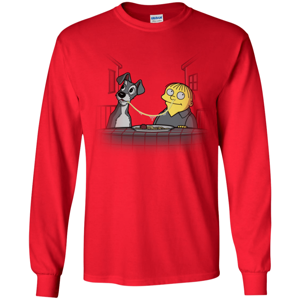 T-Shirts Red / YS Snotghetti Youth Long Sleeve T-Shirt