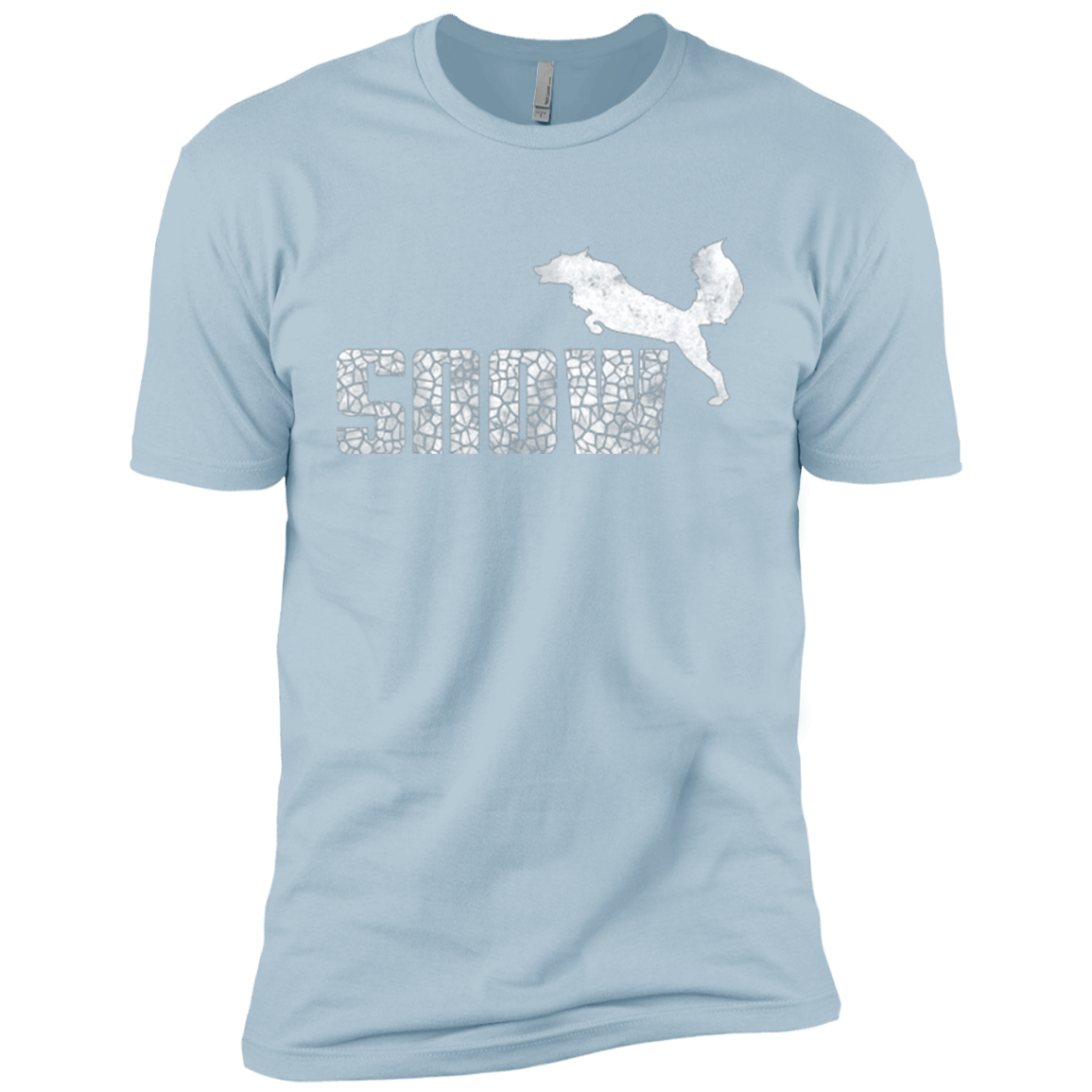 T-Shirts Light Blue / YXS Snow Boys Premium T-Shirt