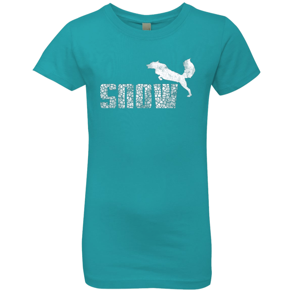 T-Shirts Tahiti Blue / YXS Snow Girls Premium T-Shirt