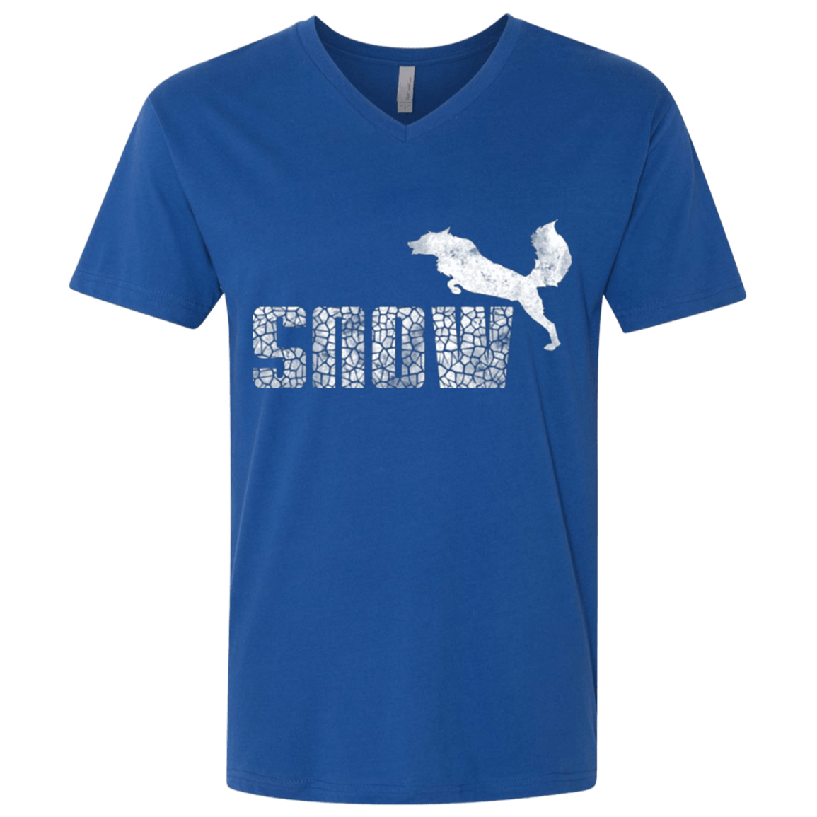 T-Shirts Royal / X-Small Snow Men's Premium V-Neck