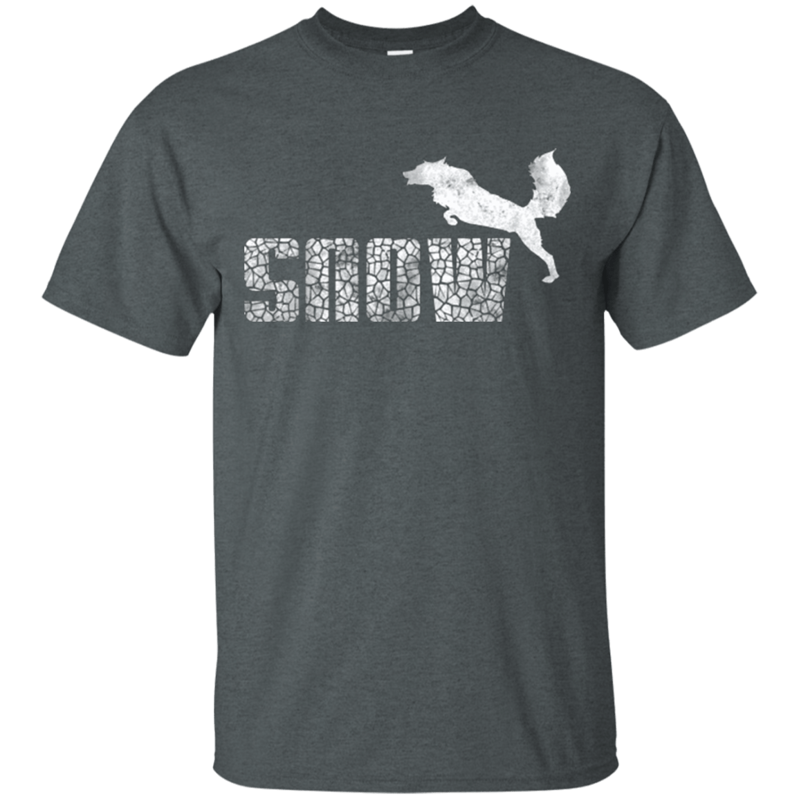 T-Shirts Dark Heather / Small Snow T-Shirt