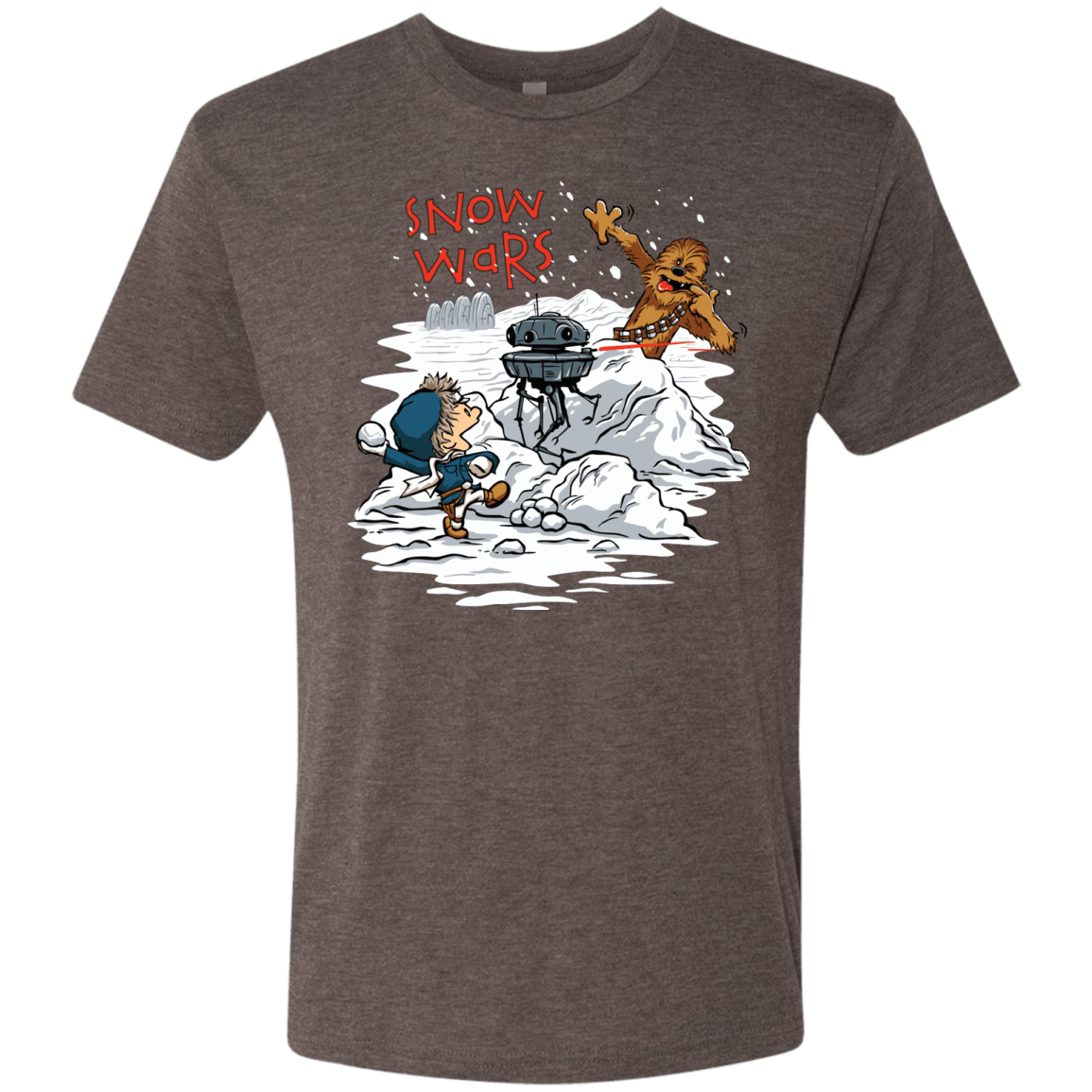T-Shirts Macchiato / Small Snow Wars Men's Triblend T-Shirt