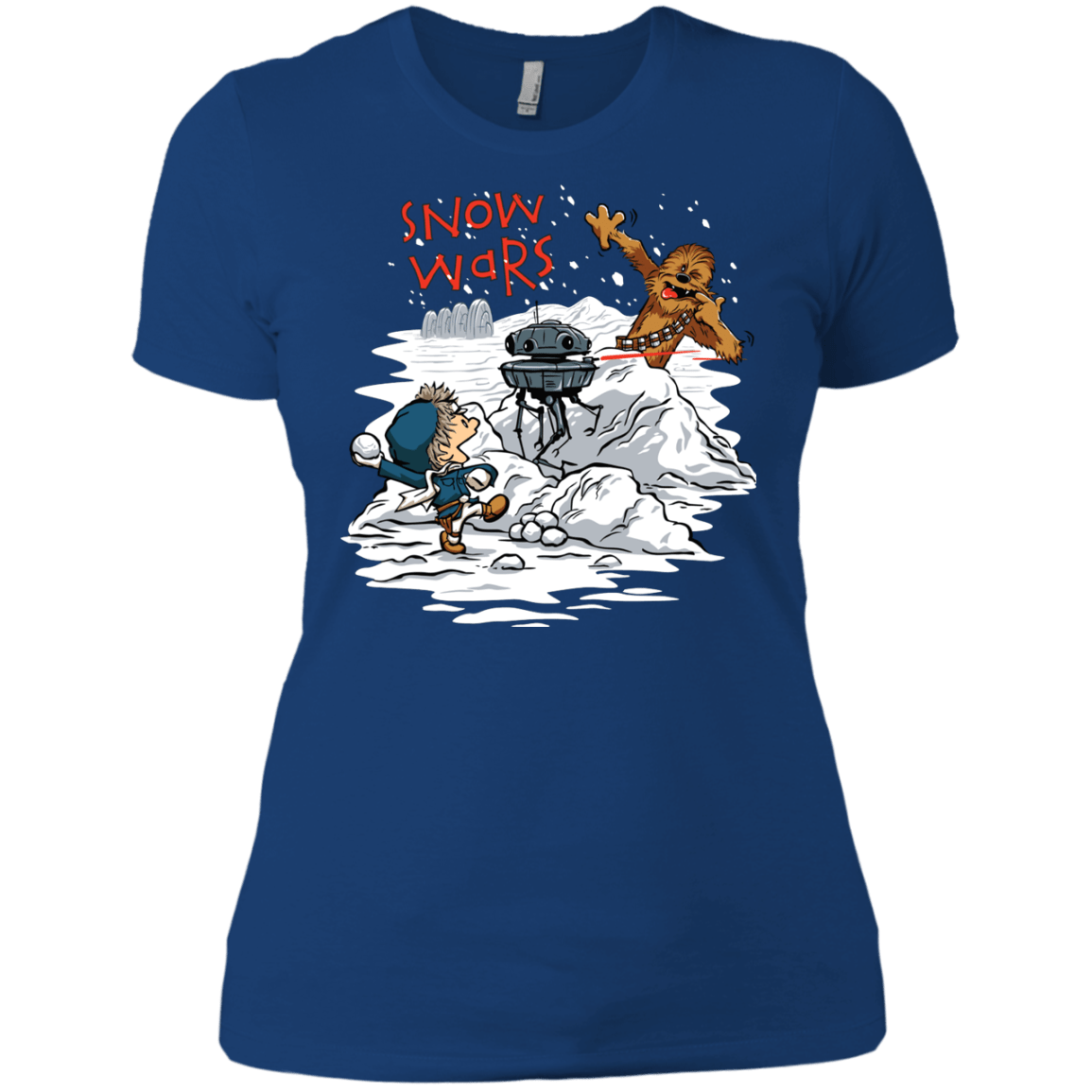 T-Shirts Royal / X-Small Snow Wars Women's Premium T-Shirt