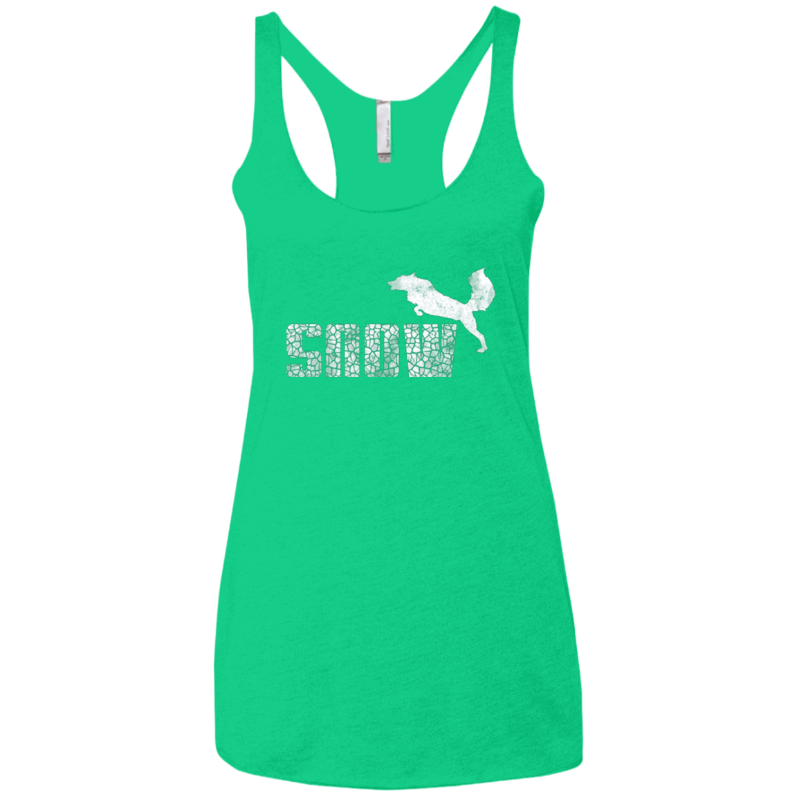 T-Shirts Envy / X-Small Snow Women's Triblend Racerback Tank