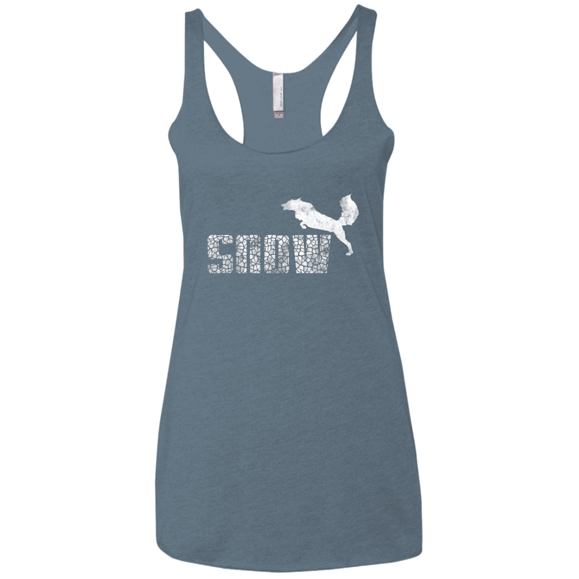 T-Shirts Indigo / X-Small Snow Women's Triblend Racerback Tank