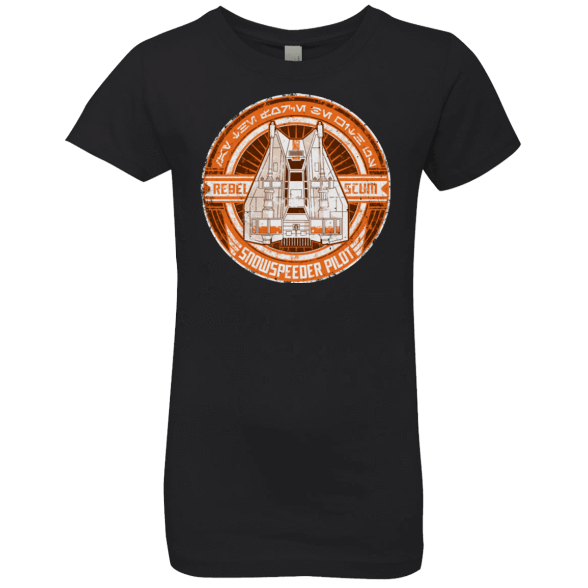 T-Shirts Black / YXS Snowspeeder Scum Girls Premium T-Shirt