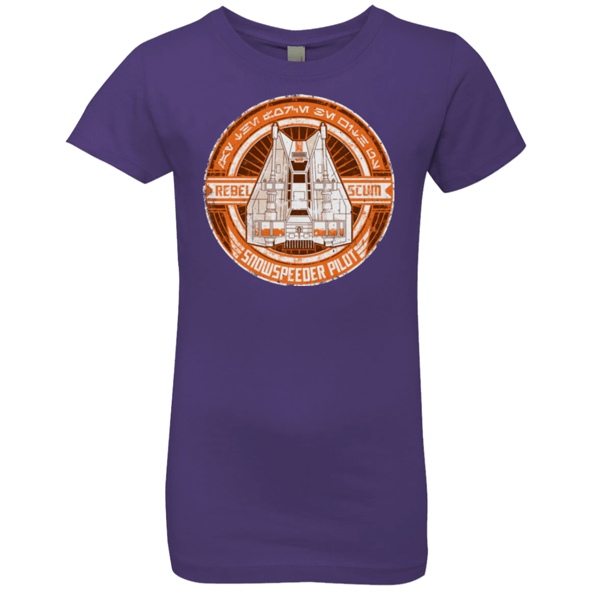 T-Shirts Purple Rush / YXS Snowspeeder Scum Girls Premium T-Shirt