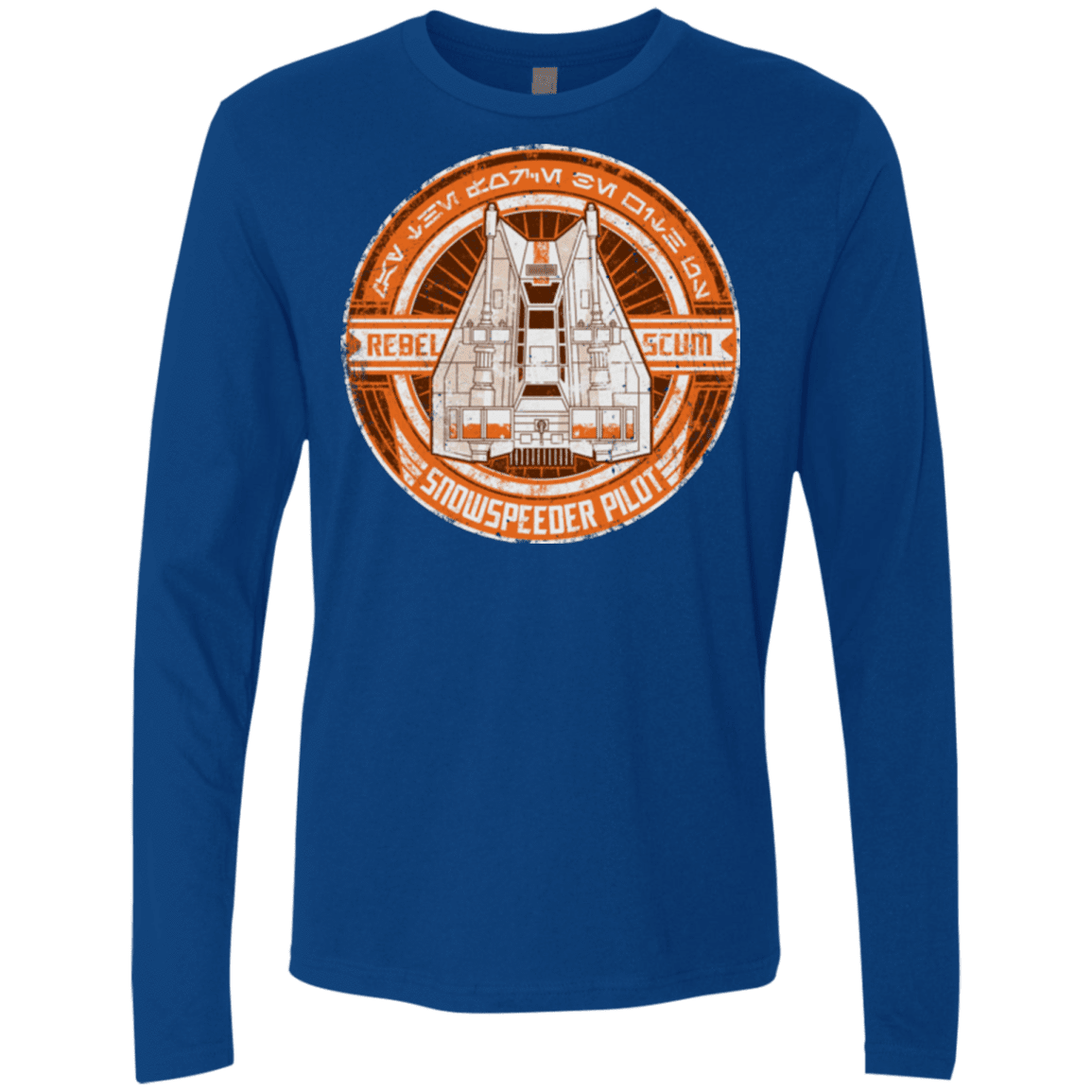 T-Shirts Royal / S Snowspeeder Scum Men's Premium Long Sleeve