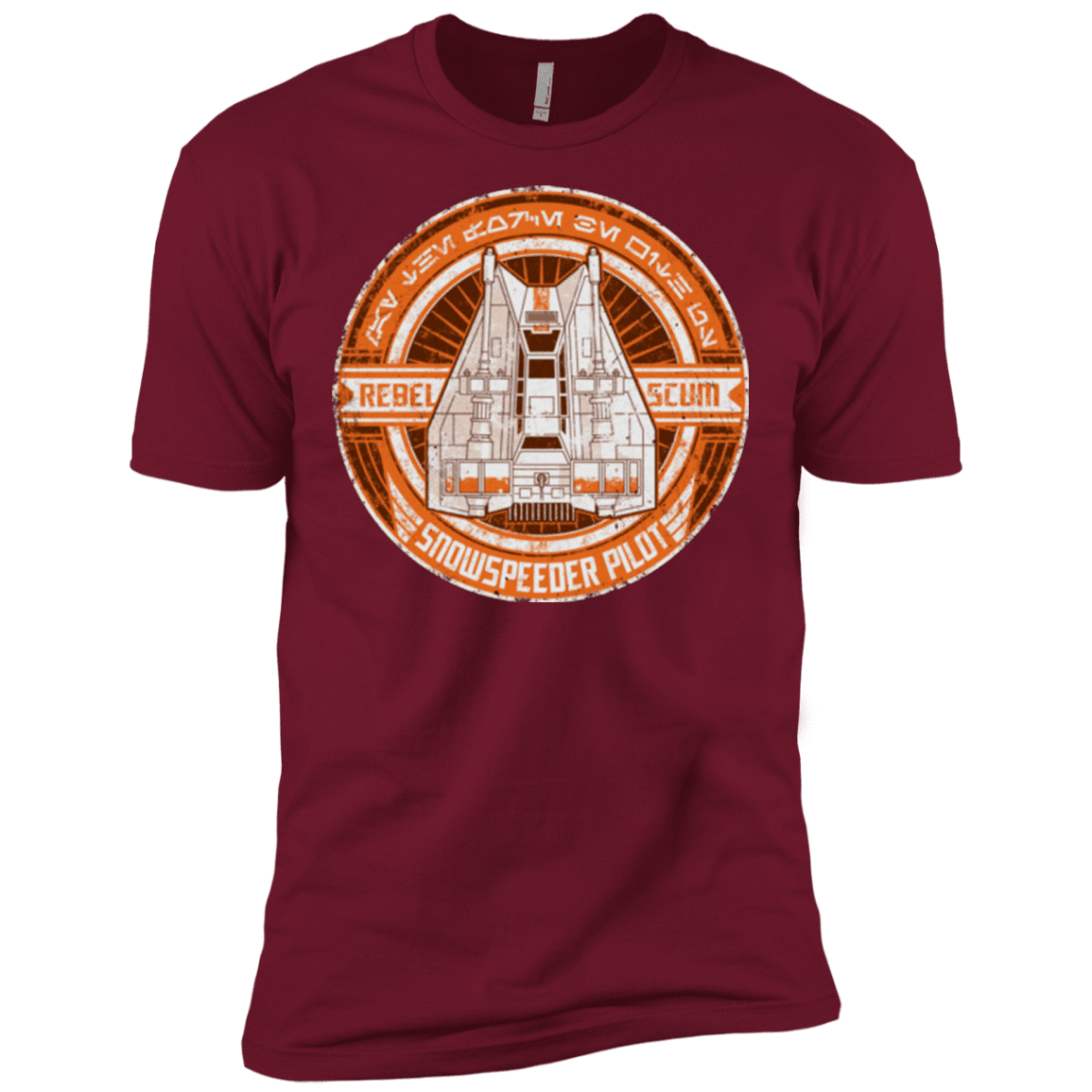 T-Shirts Cardinal / X-Small Snowspeeder Scum Men's Premium T-Shirt
