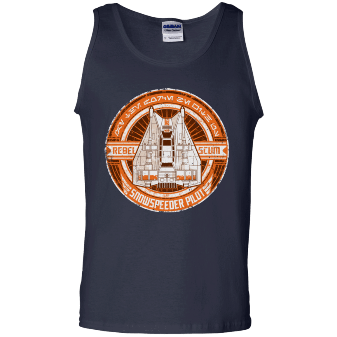 T-Shirts Navy / S Snowspeeder Scum Men's Tank Top