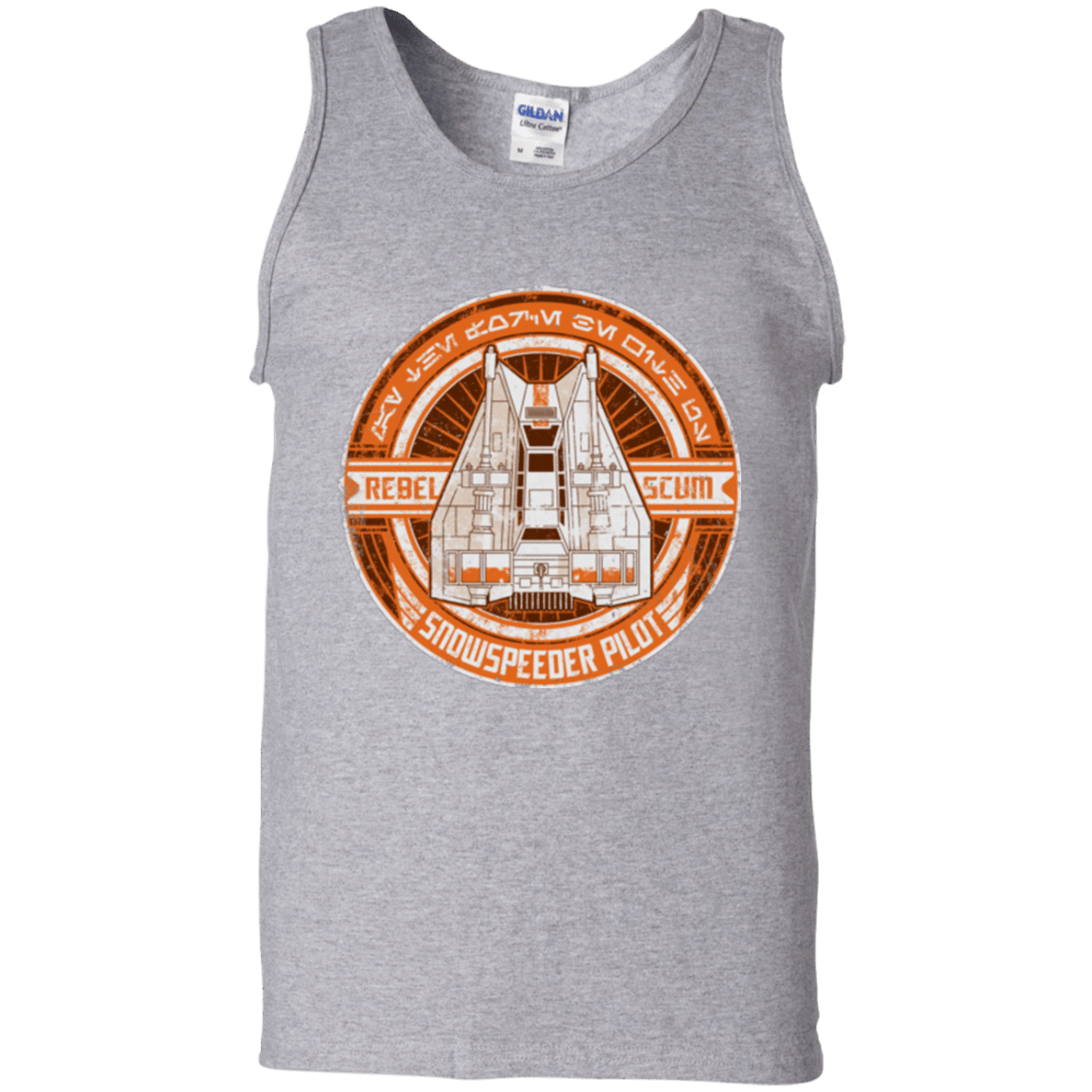 T-Shirts Sport Grey / S Snowspeeder Scum Men's Tank Top