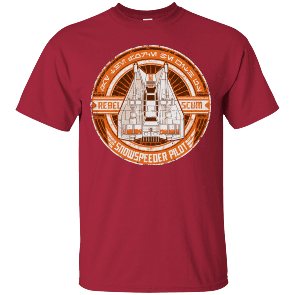 T-Shirts Cardinal / S Snowspeeder Scum T-Shirt