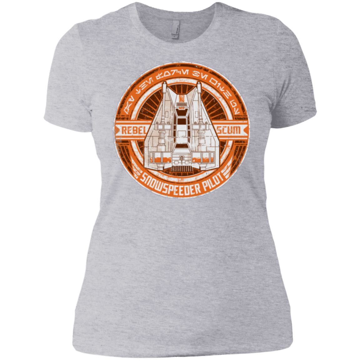 T-Shirts Heather Grey / X-Small Snowspeeder Scum Women's Premium T-Shirt