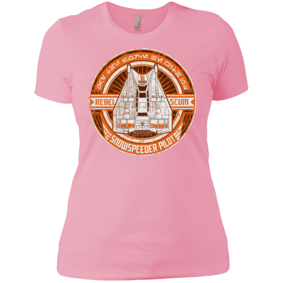 T-Shirts Light Pink / X-Small Snowspeeder Scum Women's Premium T-Shirt