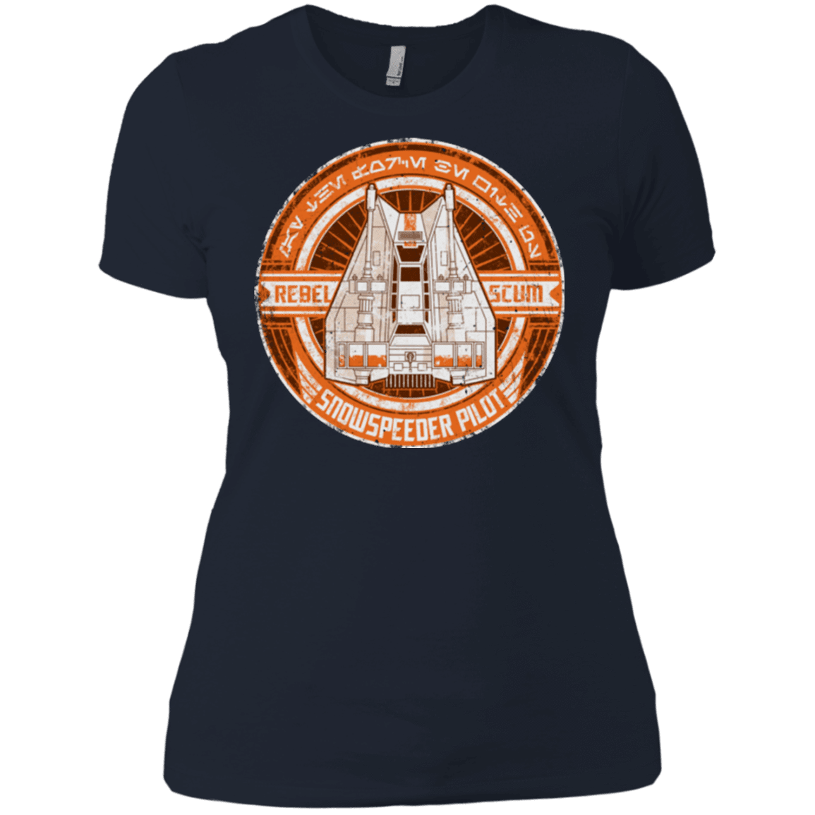 T-Shirts Midnight Navy / X-Small Snowspeeder Scum Women's Premium T-Shirt