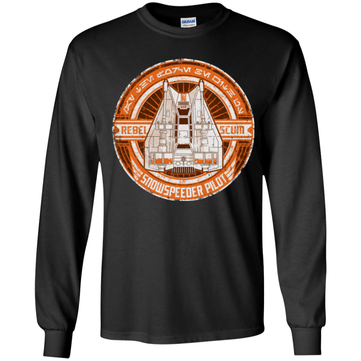 T-Shirts Black / YS Snowspeeder Scum Youth Long Sleeve T-Shirt