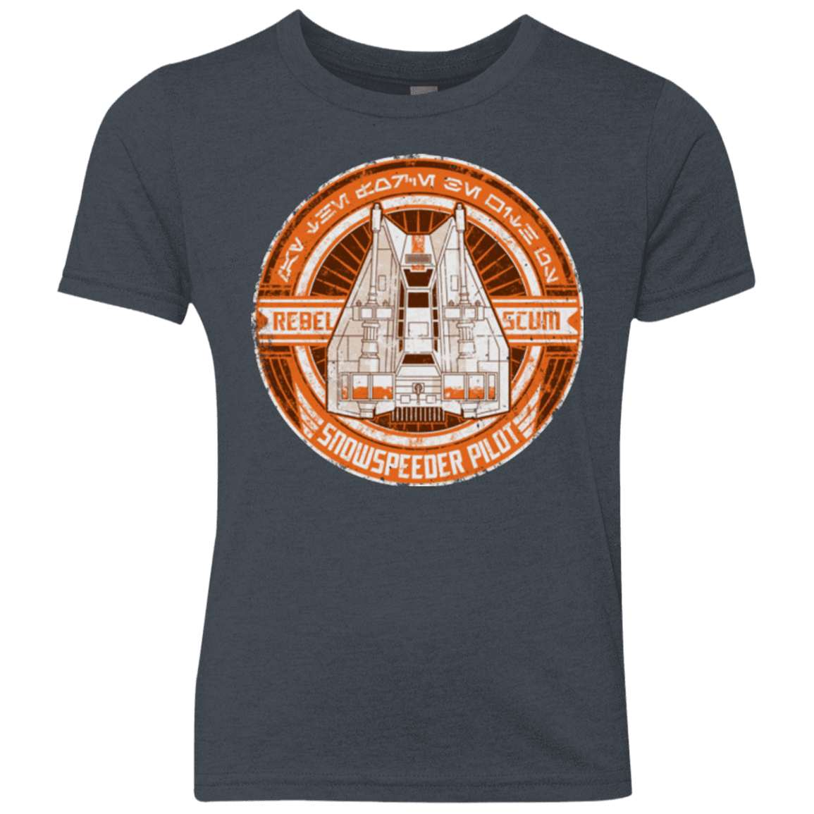 T-Shirts Vintage Navy / YXS Snowspeeder Scum Youth Triblend T-Shirt