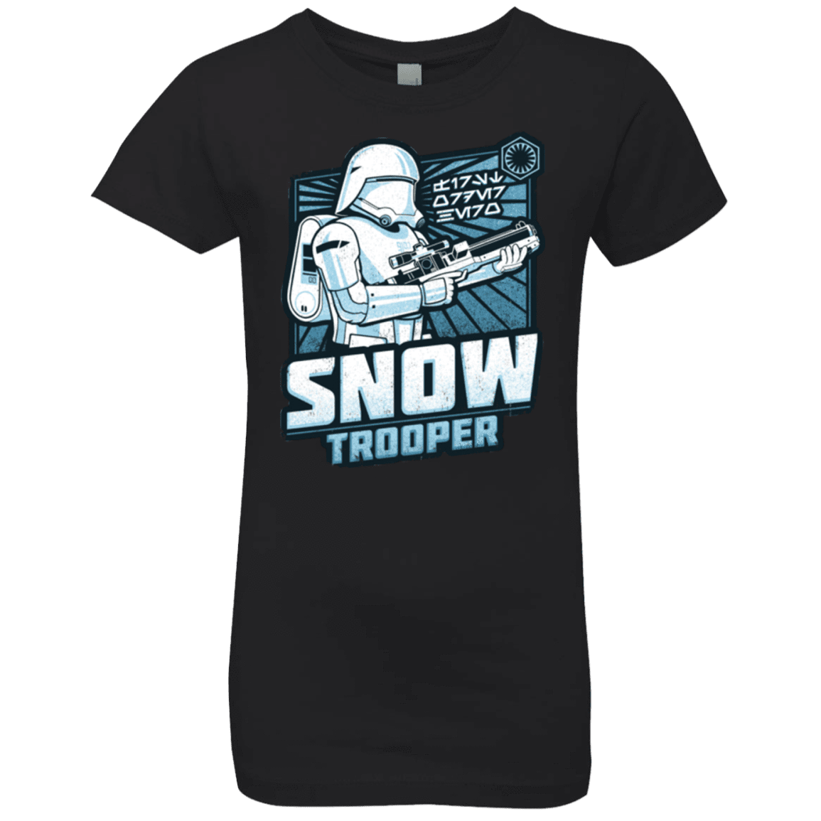 T-Shirts Black / YXS Snowtrooper Girls Premium T-Shirt