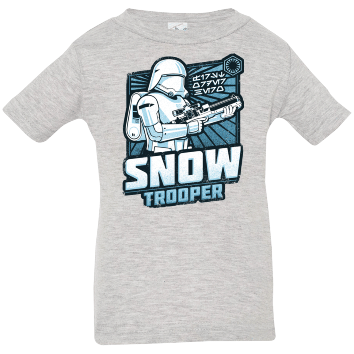 T-Shirts Heather Grey / 6 Months Snowtrooper Infant Premium T-Shirt