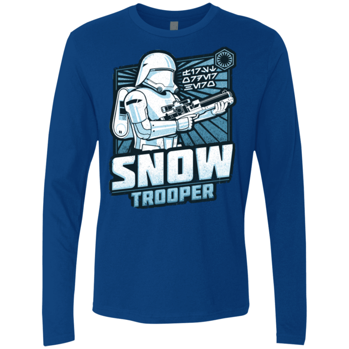 T-Shirts Royal / S Snowtrooper Men's Premium Long Sleeve