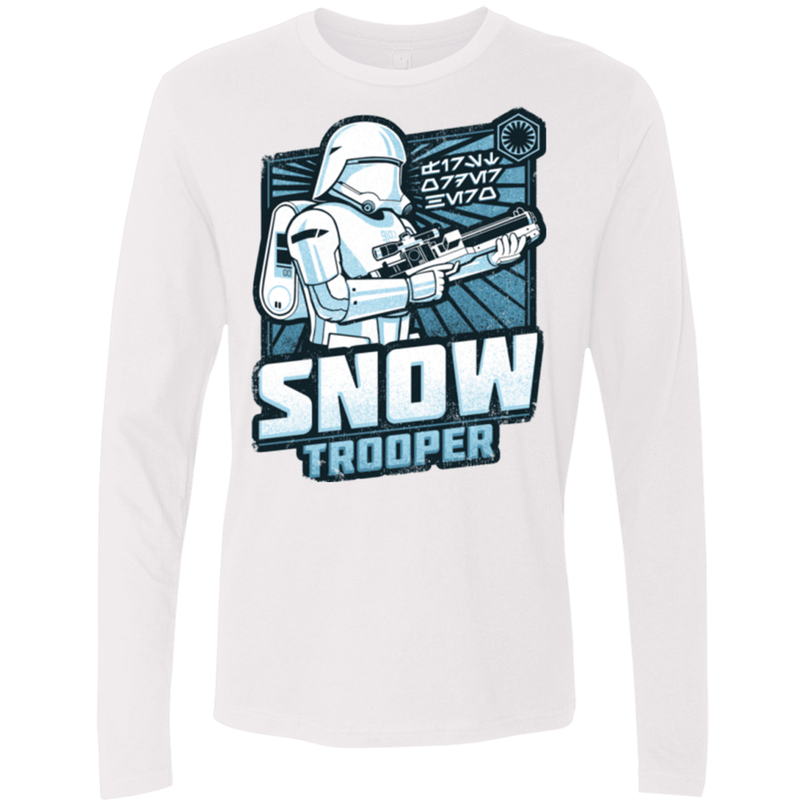 T-Shirts White / S Snowtrooper Men's Premium Long Sleeve