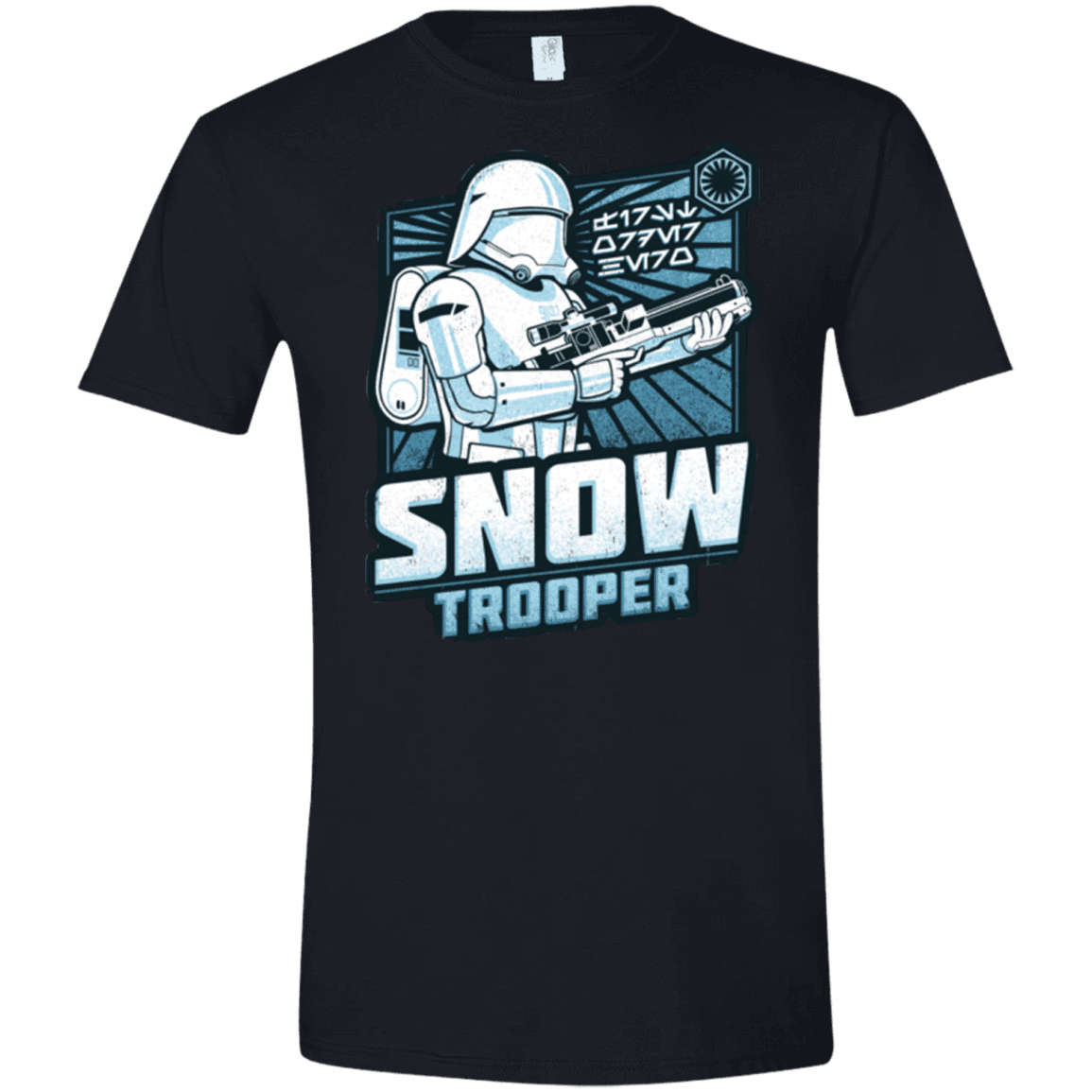 T-Shirts Black / X-Small Snowtrooper Men's Semi-Fitted Softstyle