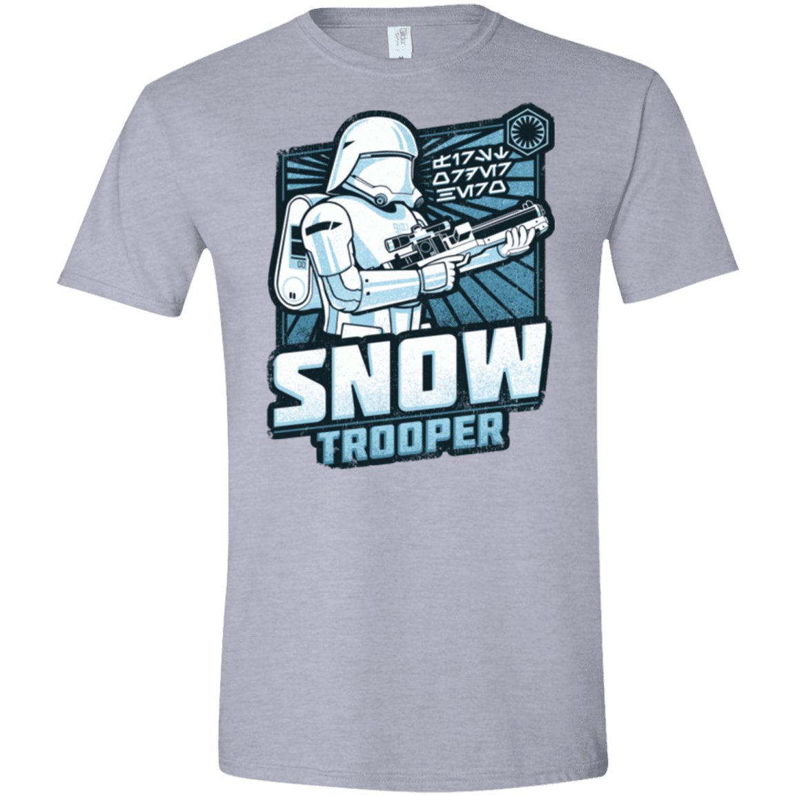T-Shirts Sport Grey / X-Small Snowtrooper Men's Semi-Fitted Softstyle