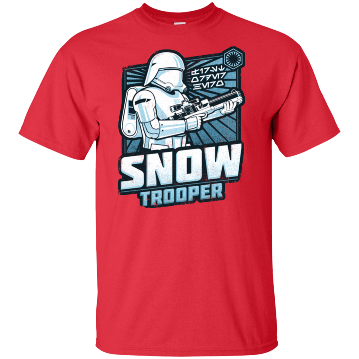 T-Shirts Red / XLT Snowtrooper Tall T-Shirt