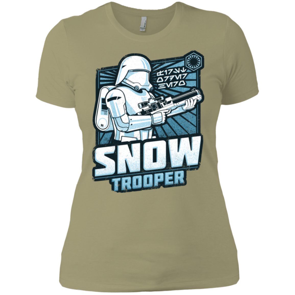 T-Shirts Light Olive / X-Small Snowtrooper Women's Premium T-Shirt