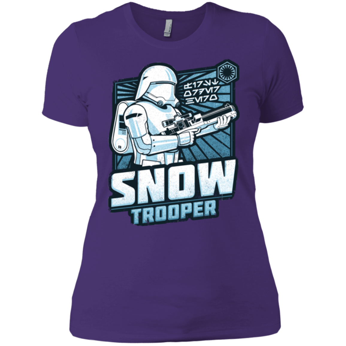 T-Shirts Purple Rush/ / X-Small Snowtrooper Women's Premium T-Shirt