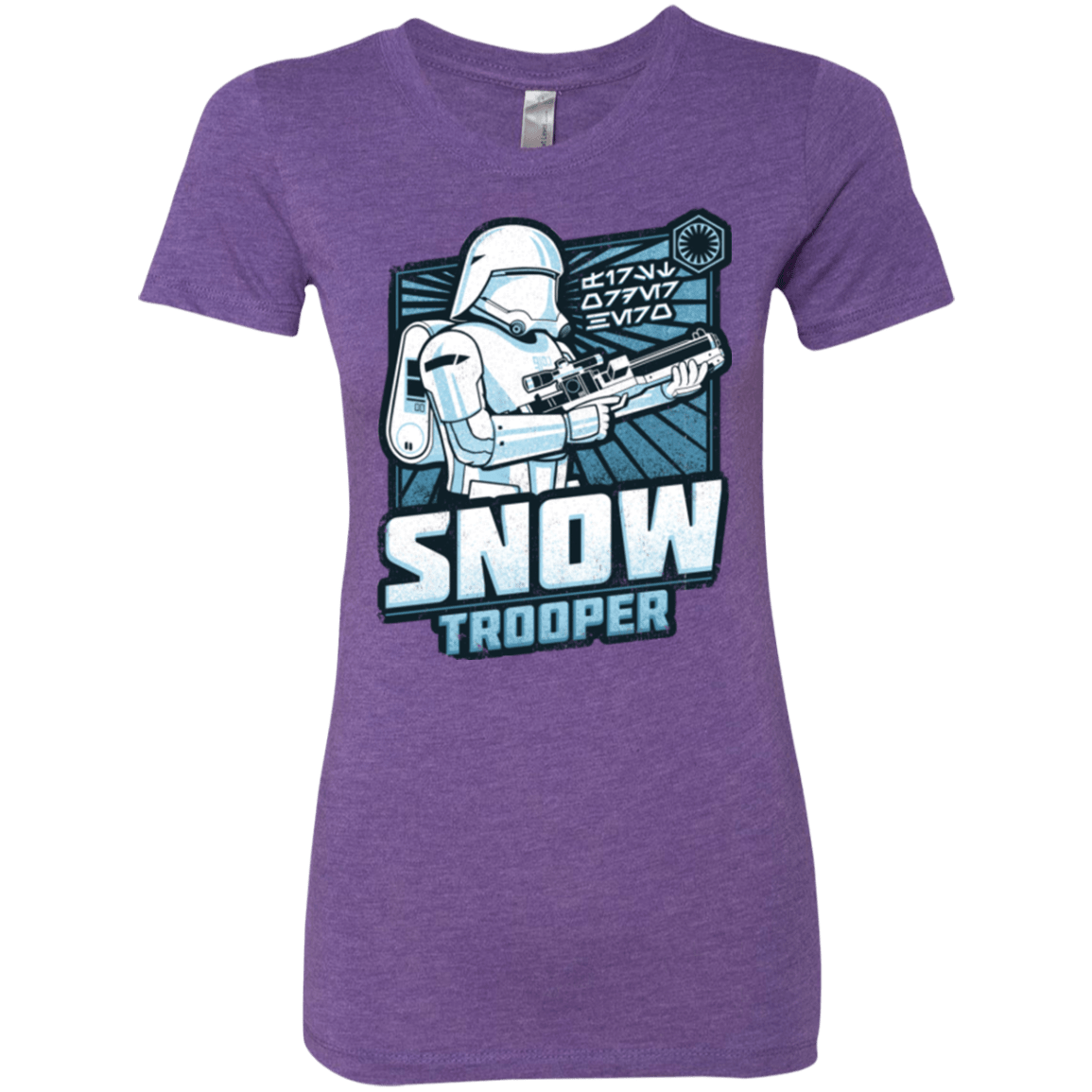 T-Shirts Purple Rush / S Snowtrooper Women's Triblend T-Shirt