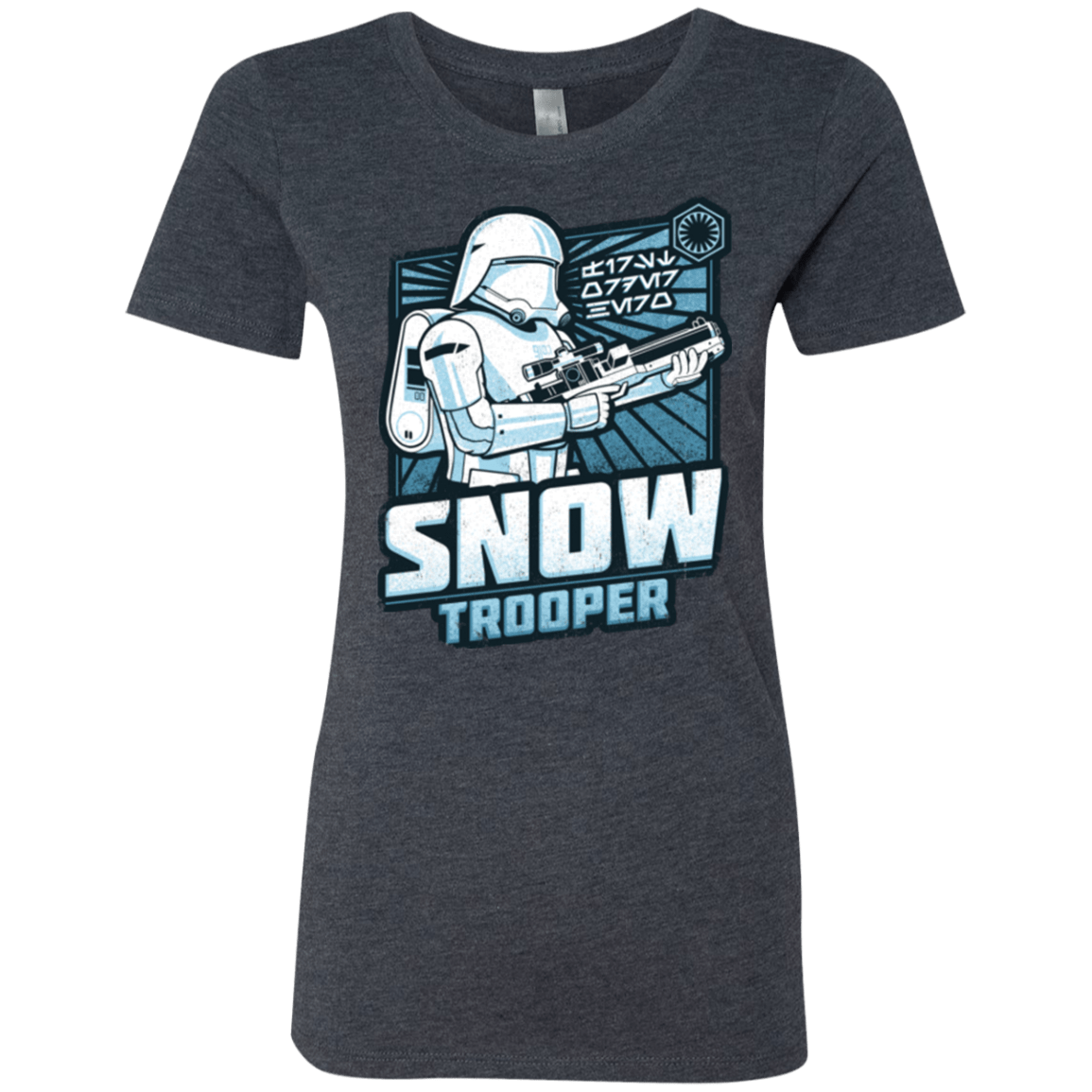 T-Shirts Vintage Navy / S Snowtrooper Women's Triblend T-Shirt