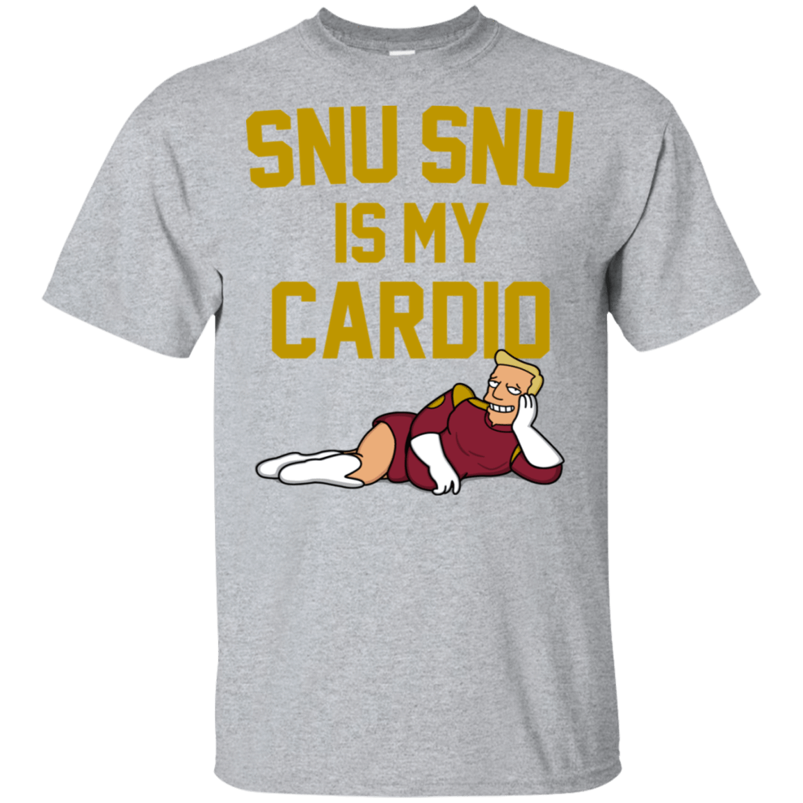 T-Shirts Sport Grey / S Snu Snu is my Cardio T-Shirt