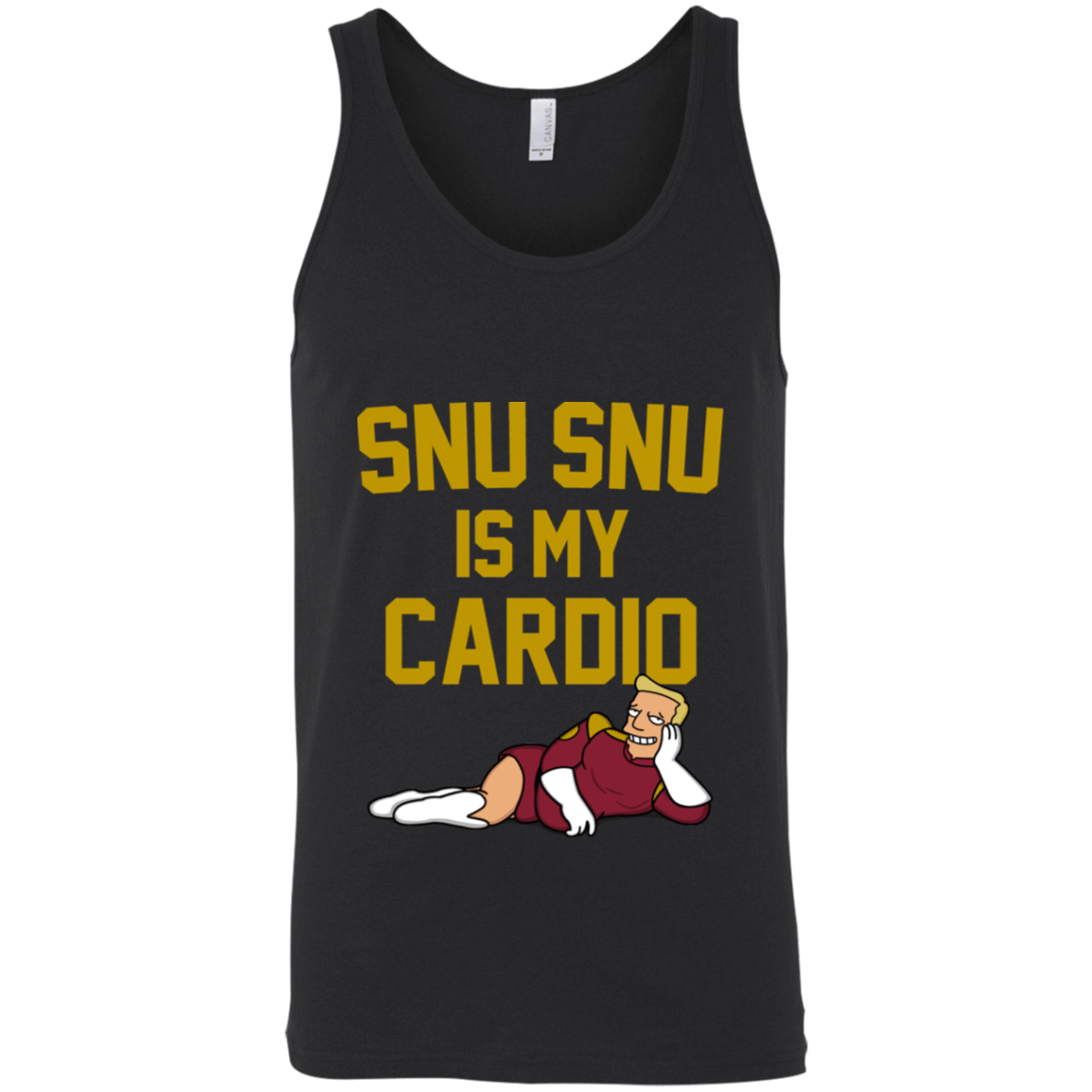 T-Shirts Black / X-Small Snu Snu is my Cardio Unisex Premium Tank Top